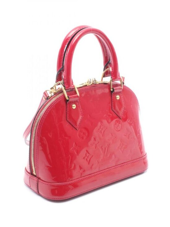 Louis Vuitton Handbag Alma BB Rose Andian Leather B - Picture 2 of 11